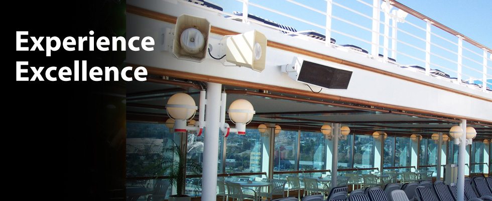 Cruise Ship entertainment, educational and public address systems
